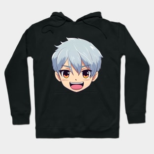 Happy Anime Face Emoji - Anime Shirt Hoodie